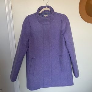 J. Crew Plum Coat